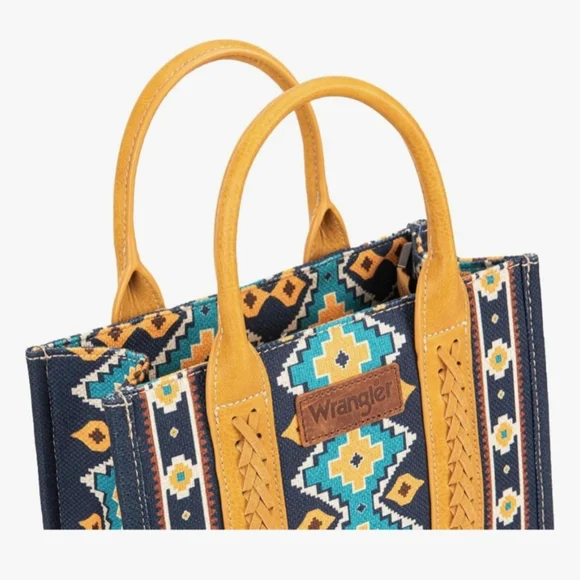 Montawest Wrangler Women's Tote Multicolor Patterned Bag - Picture 5 of 8